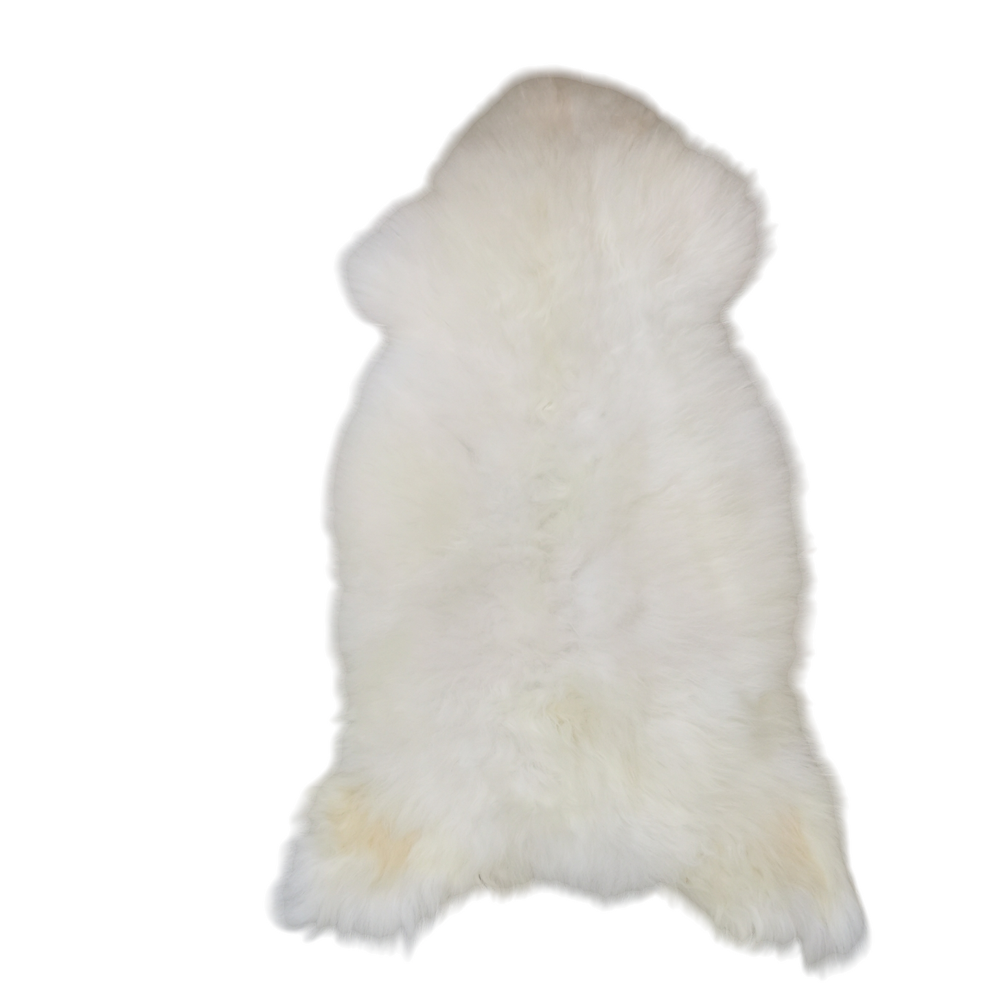 140cm Large Sheepskin, Lambskin, Real Fur, Natural White, Ewe Sheep, Organic Rug