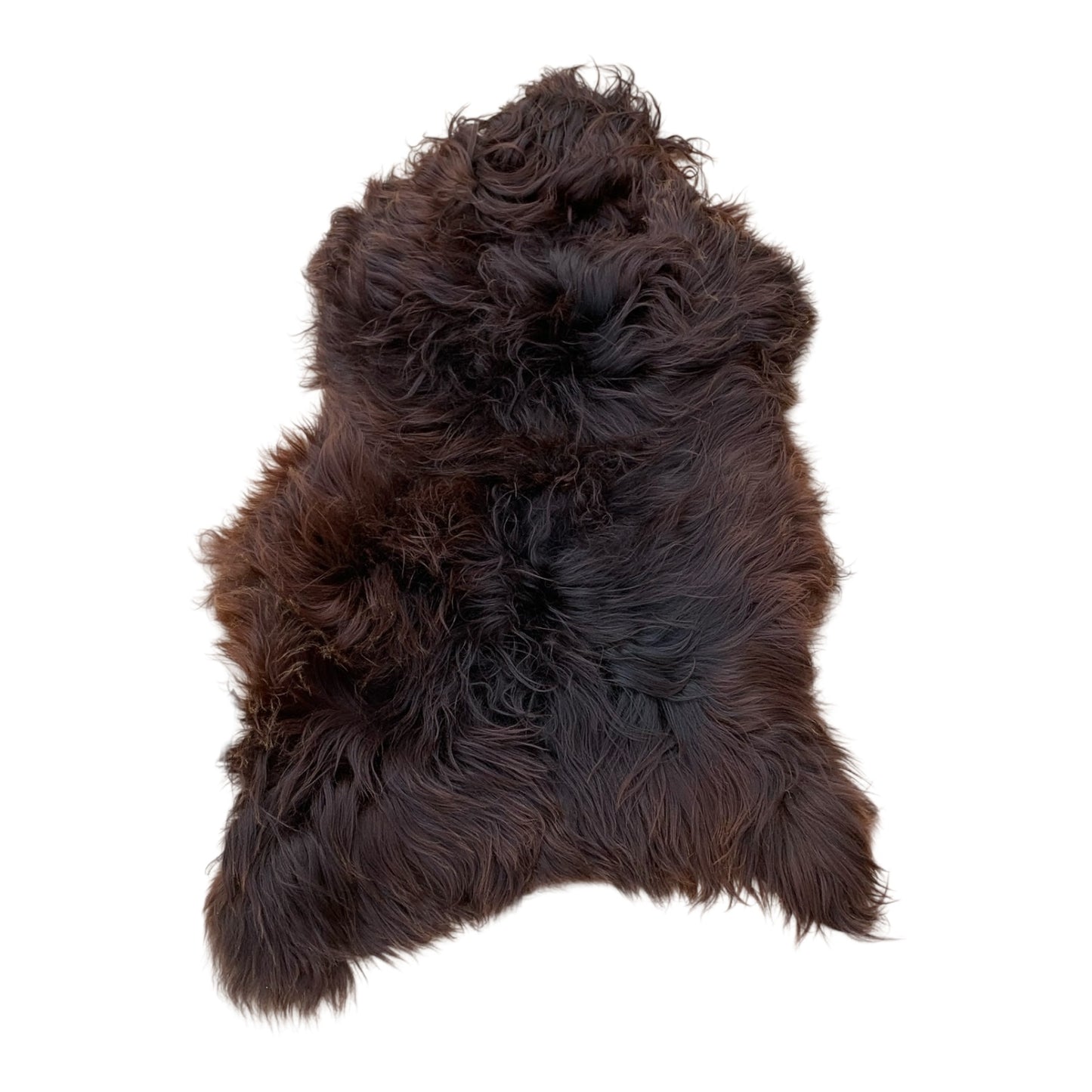 TOP Schaffell | 140cm | Echtes Lammfell |Teppich Deko | Natur-Braun | Sitzauflage