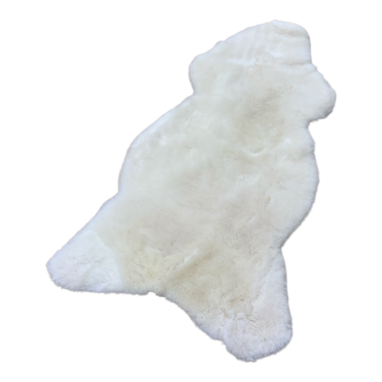TOP Schaffell | 140cm | Echtes Lammfell |Teppich Deko | Natur-Weiß| Sitzauflage