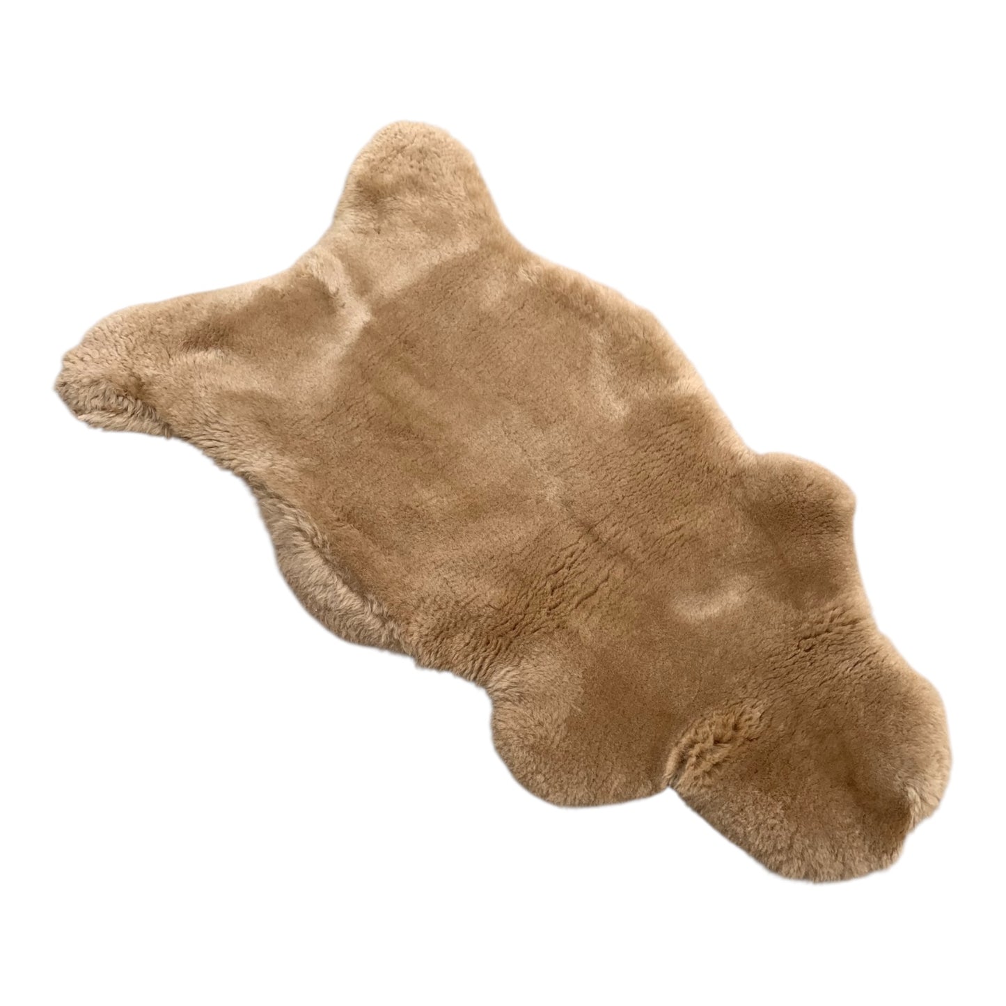 TOP Schaffell | 140cm | Echtes Lammfell |Teppich Deko | Beige | Sitzauflage
