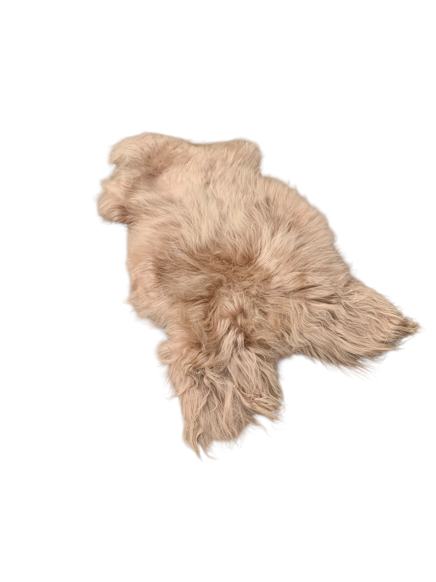 TOP Schaffell | 140cm | Echtes Lammfell |Teppich Deko | Beige | Sitzauflage