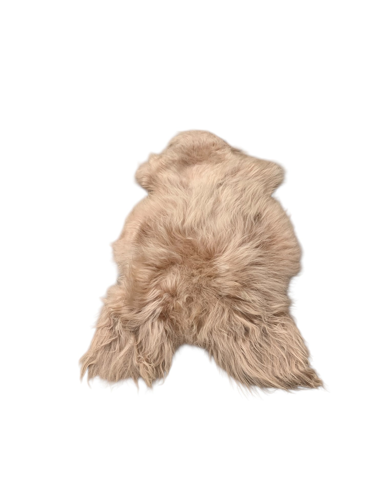 TOP Schaffell | 140cm | Echtes Lammfell |Teppich Deko | Beige | Sitzauflage