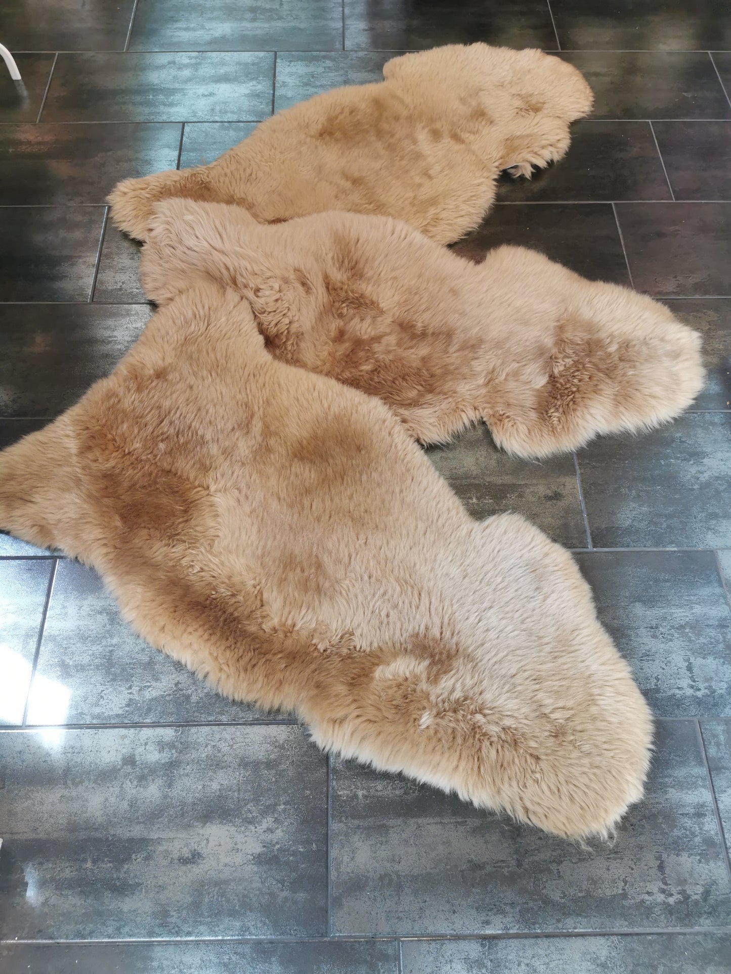 Merino Premium Felle in Hellbraun