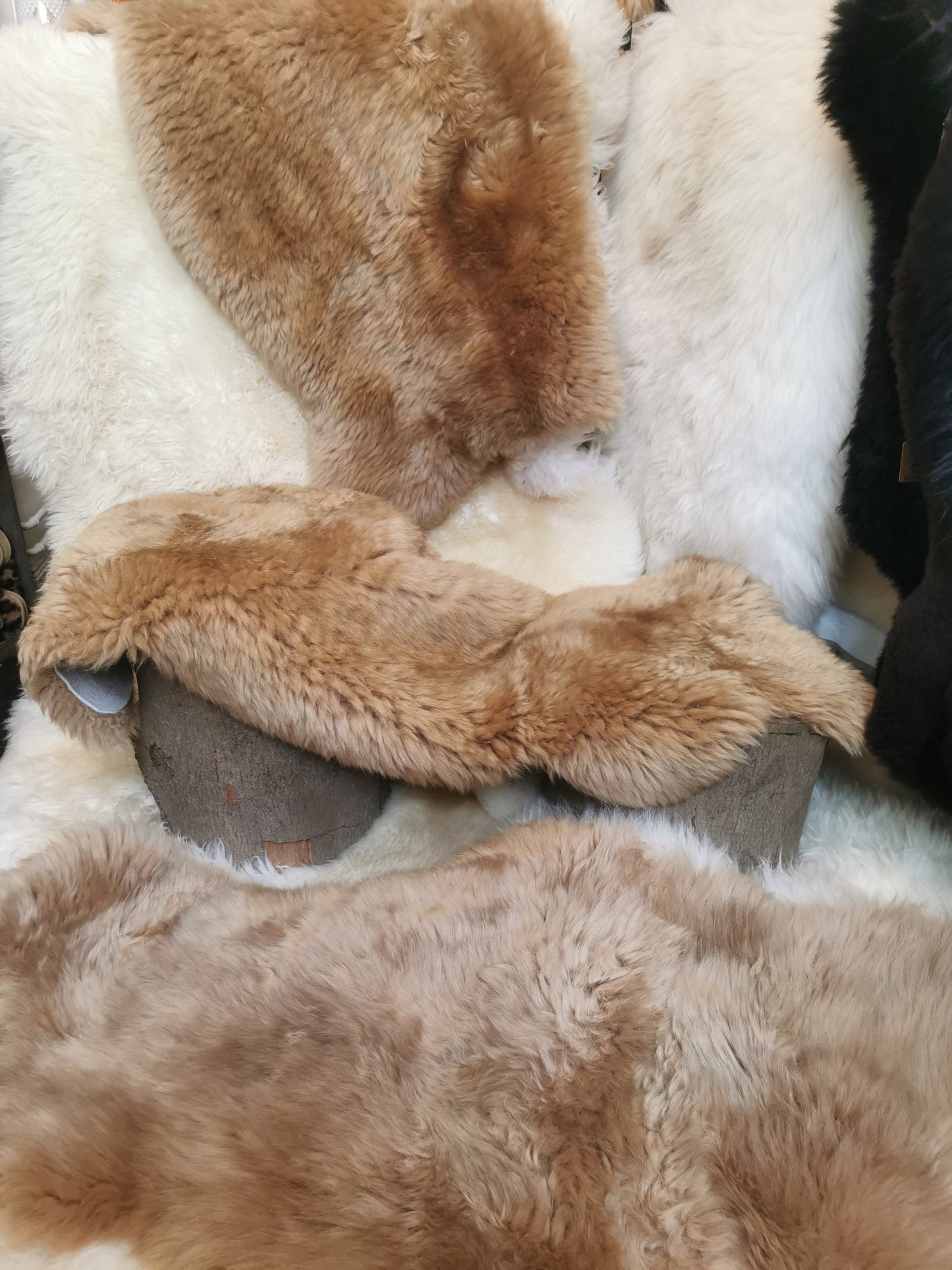 Merino Premium Felle in Hellbraun