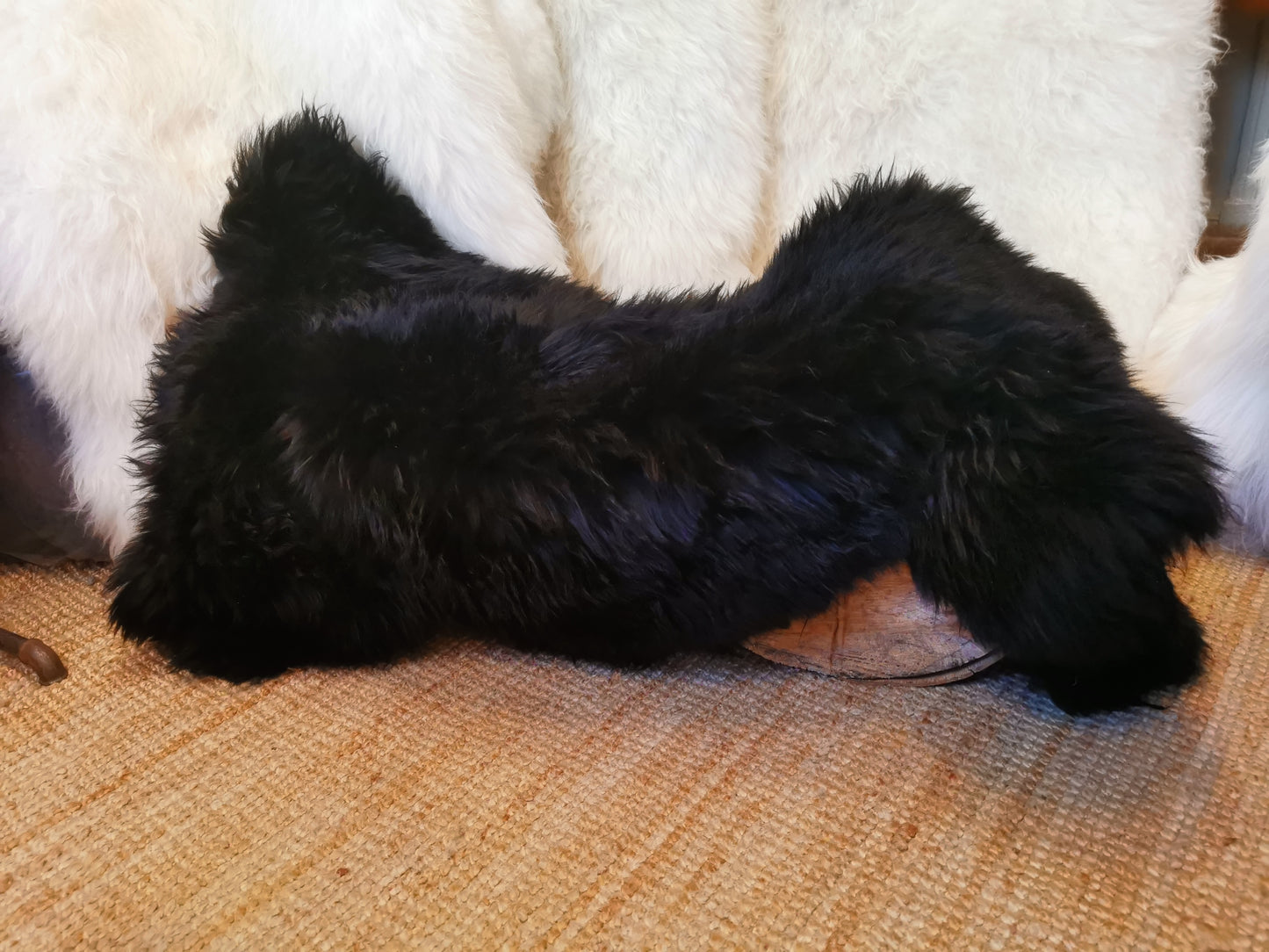 Schwarze Premium Schaffelle