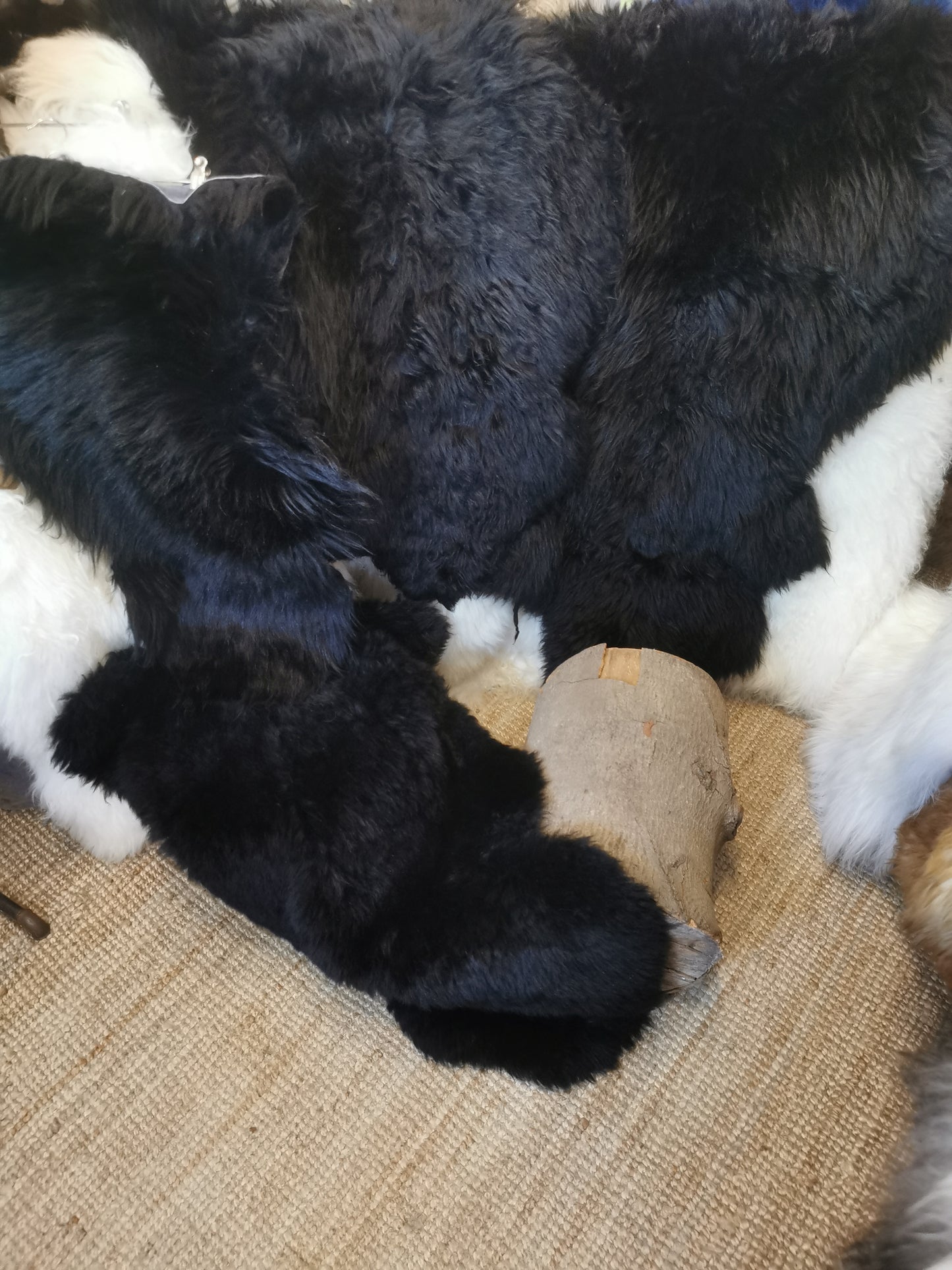 Schwarze Premium Schaffelle