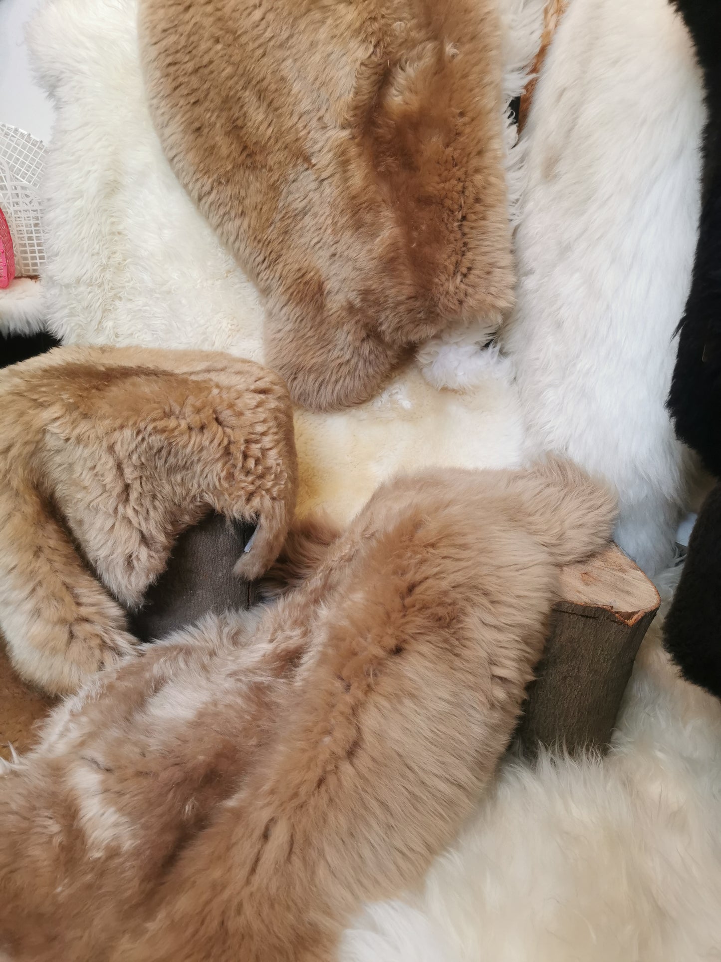 Englische Premium Felle in Beige
