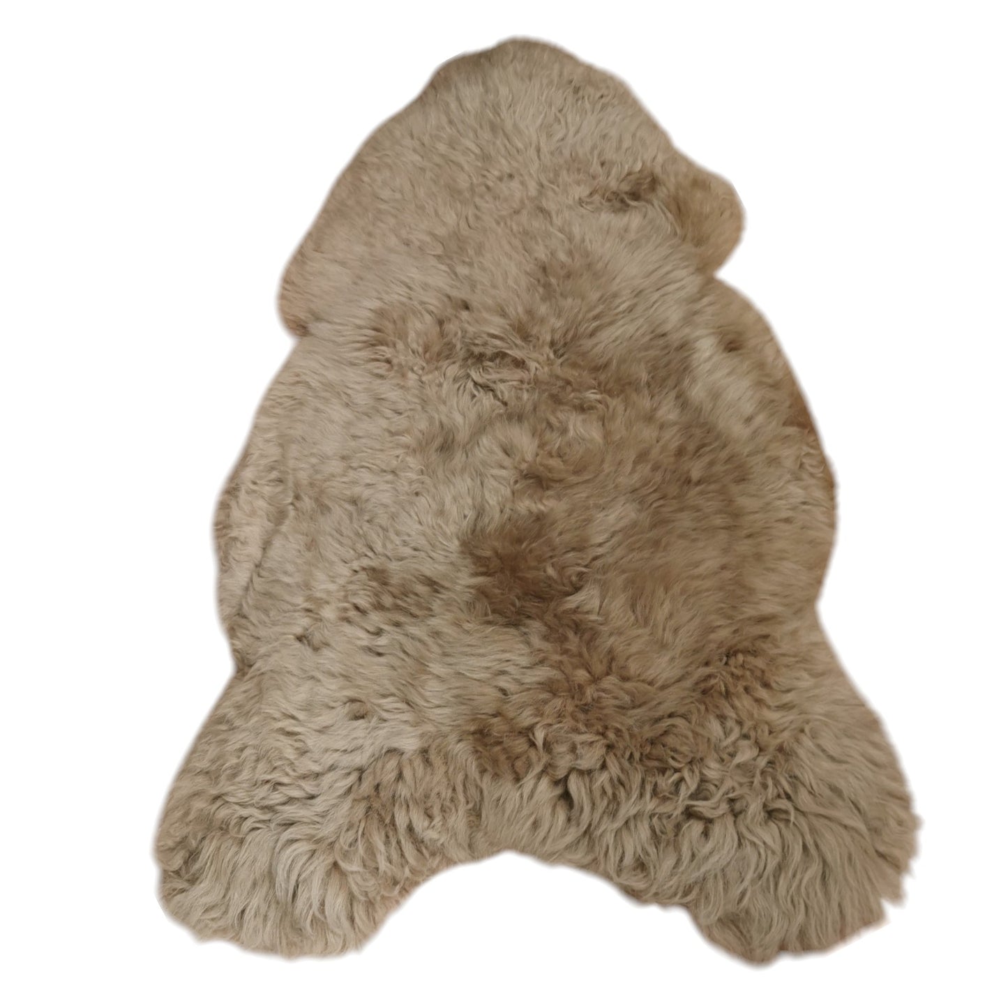 TOP Schaffell | 140cm | Echtes Lammfell |Teppich Deko | Beige | Sitzauflage