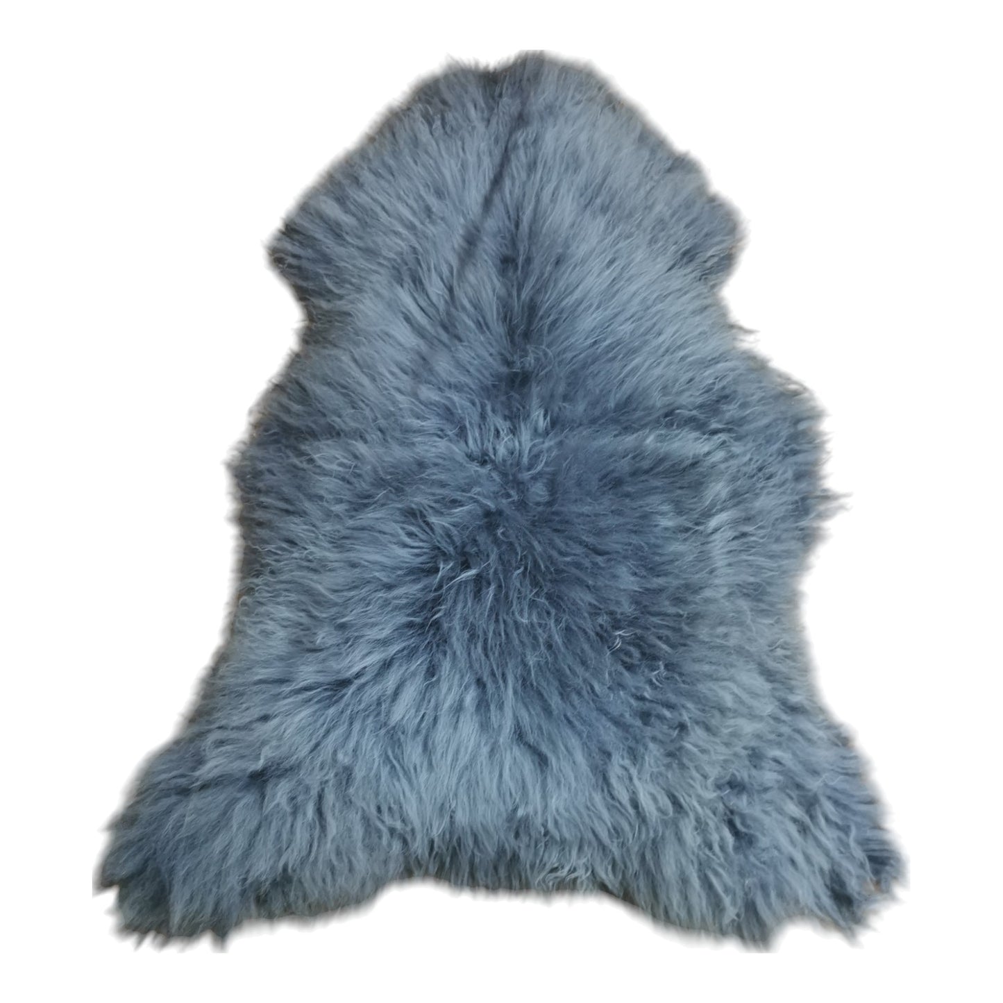 TOP Schaffell | 140cm | Echtes Lammfell |Teppich Deko | Grau | Sitzauflage