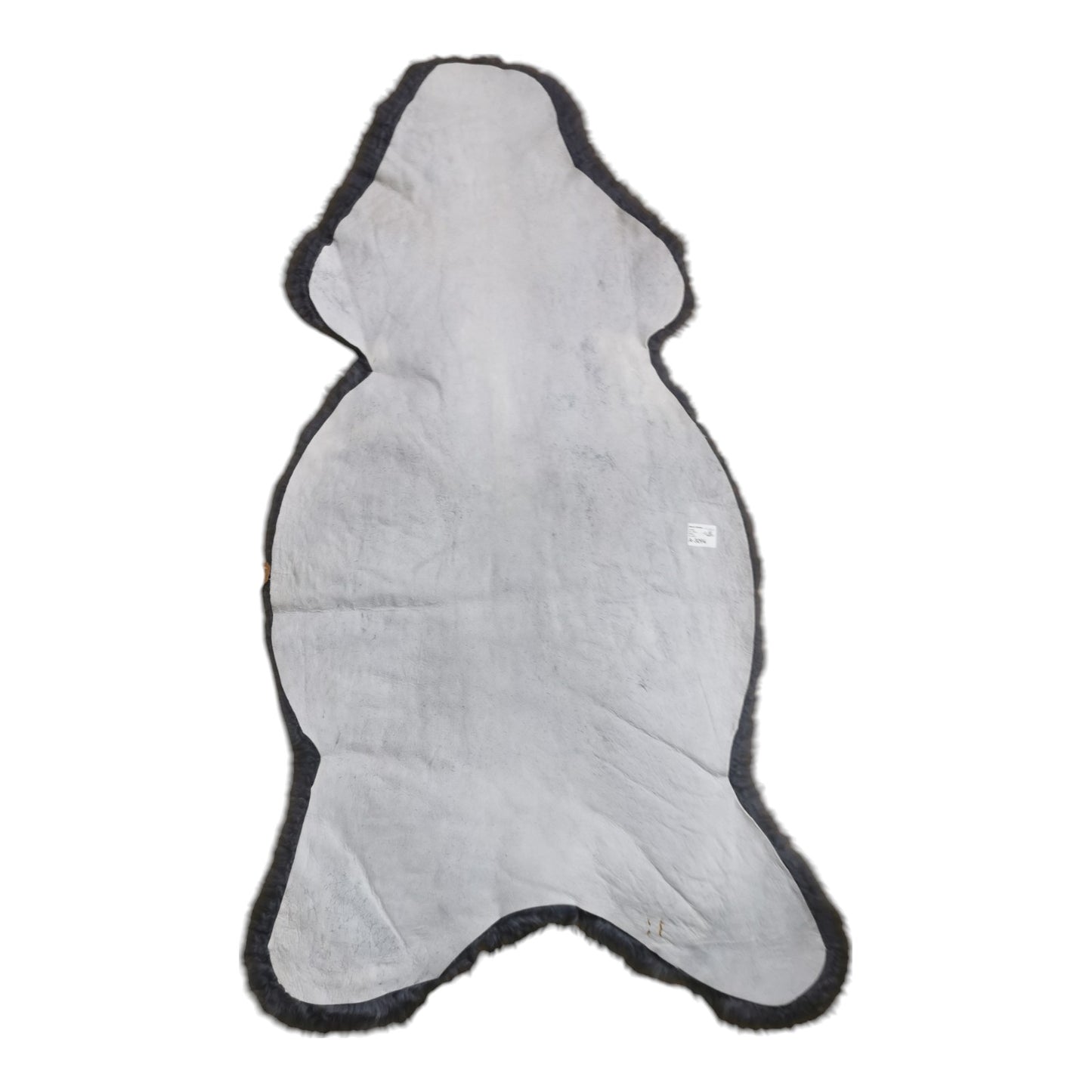 TOP Schaffell | 140cm | Echtes Lammfell |Teppich Deko | Grau | Sitzauflage