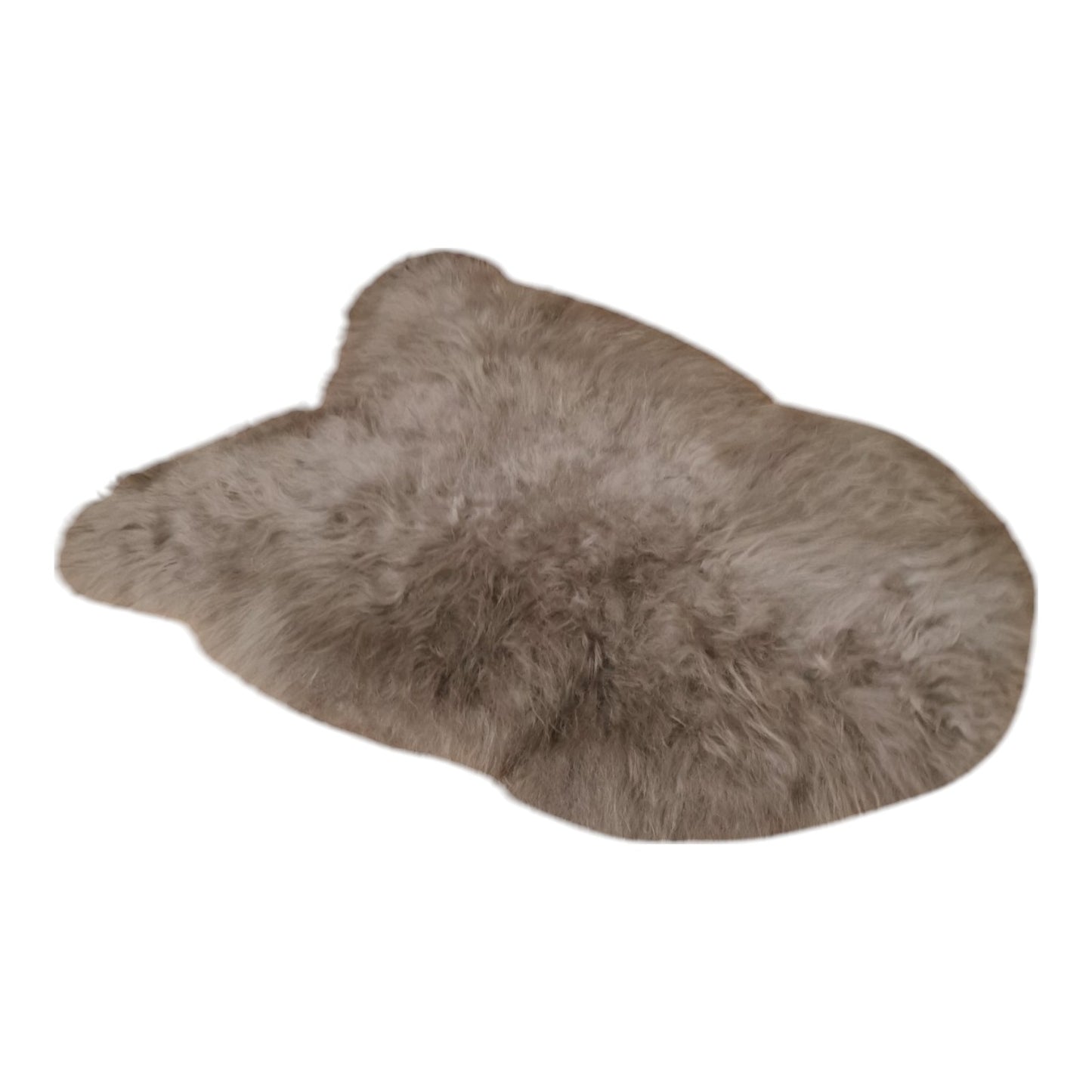 TOP Schaffell | 140cm | Echtes Lammfell |Teppich Deko | Taupe | Sitzauflage