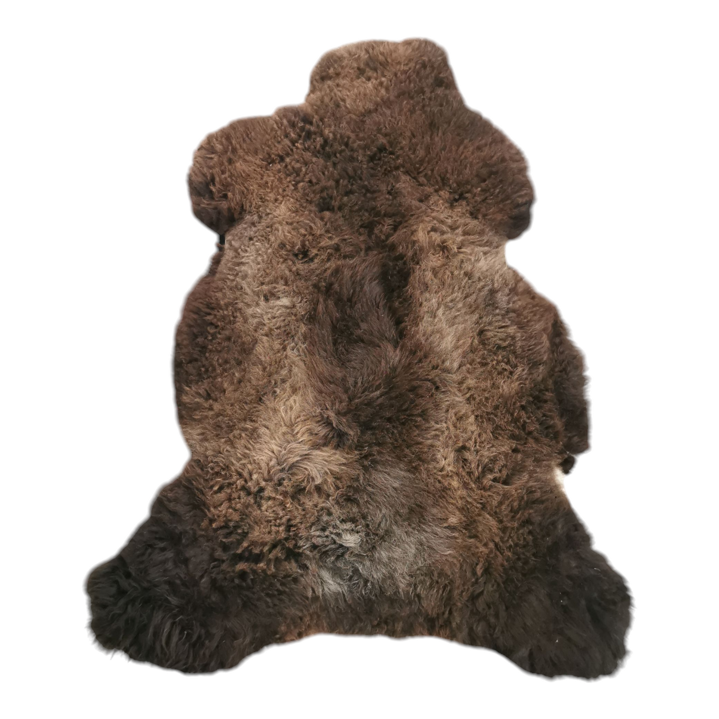 TOP Schaffell | 140cm | Echtes Lammfell |Teppich Deko | Natur-Braun | Sitzauflage