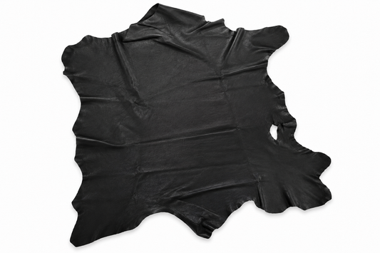 Schwarzes Schafnappaleder – ca. 0,9 mm | weich, flexibel & robust | 2. Sortierung