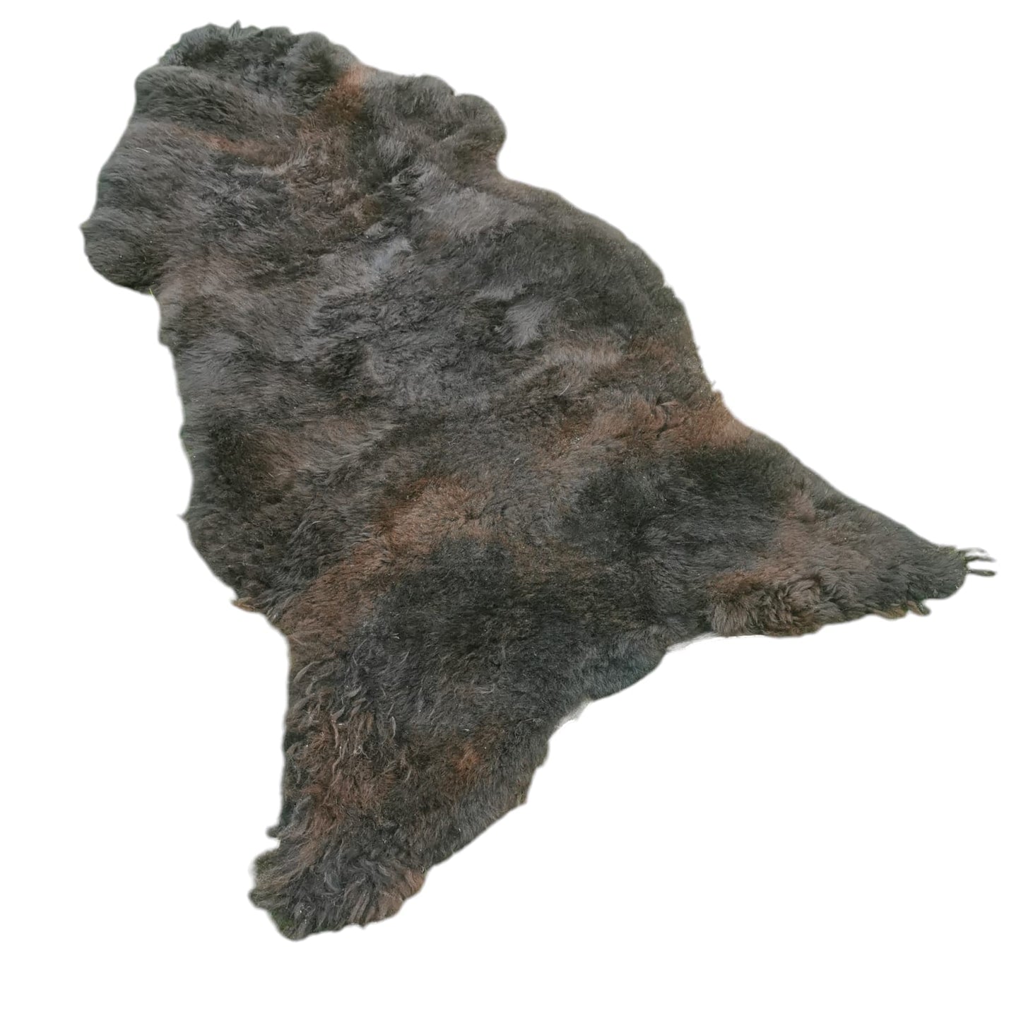 TOP Schaffell | 100cm | Echtes Lammfell |Teppich Deko | Natur-Braun | Sitzauflage