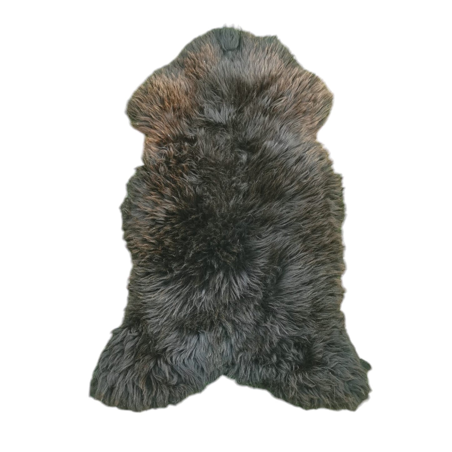 TOP Schaffell | 100cm | Echtes Lammfell |Teppich Deko | Natur-Braun | Sitzauflage