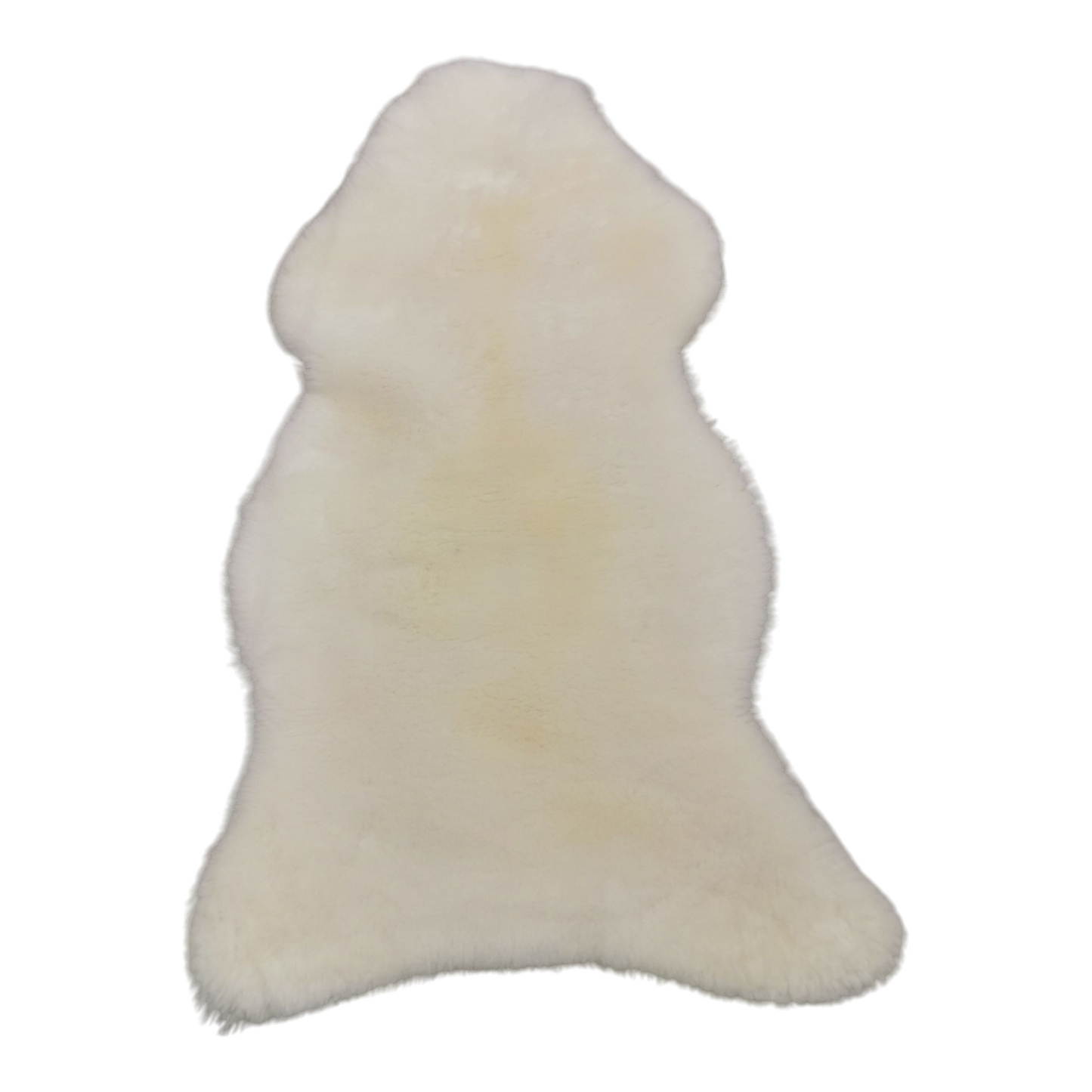 140cm Large Sheepskin, Lambskin, Real Fur, Natural White, Ewe Sheep, Organic Rug
