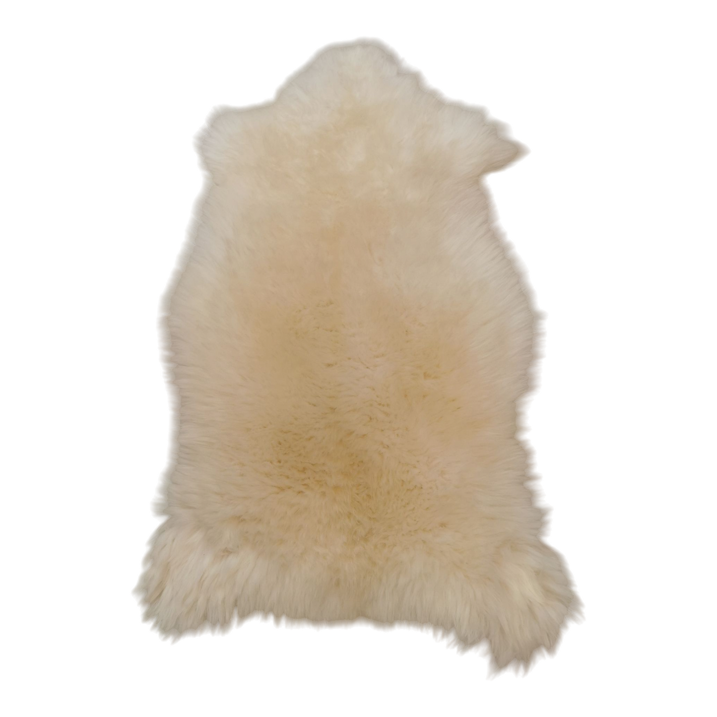 140cm Large Sheepskin, Lambskin, Real Fur, Natural White, Ewe Sheep, Organic Rug