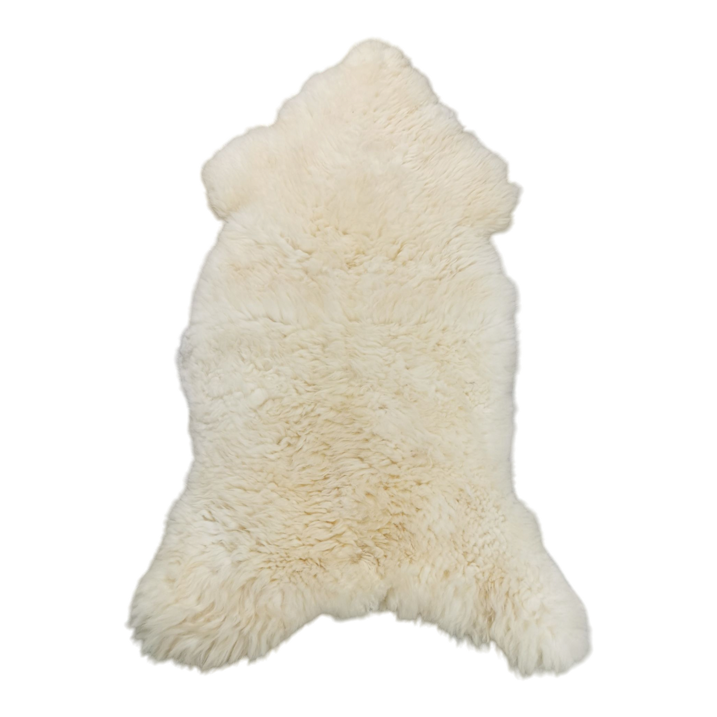 140cm Large Sheepskin, Lambskin, Real Fur, Natural White, Ewe Sheep, Organic Rug
