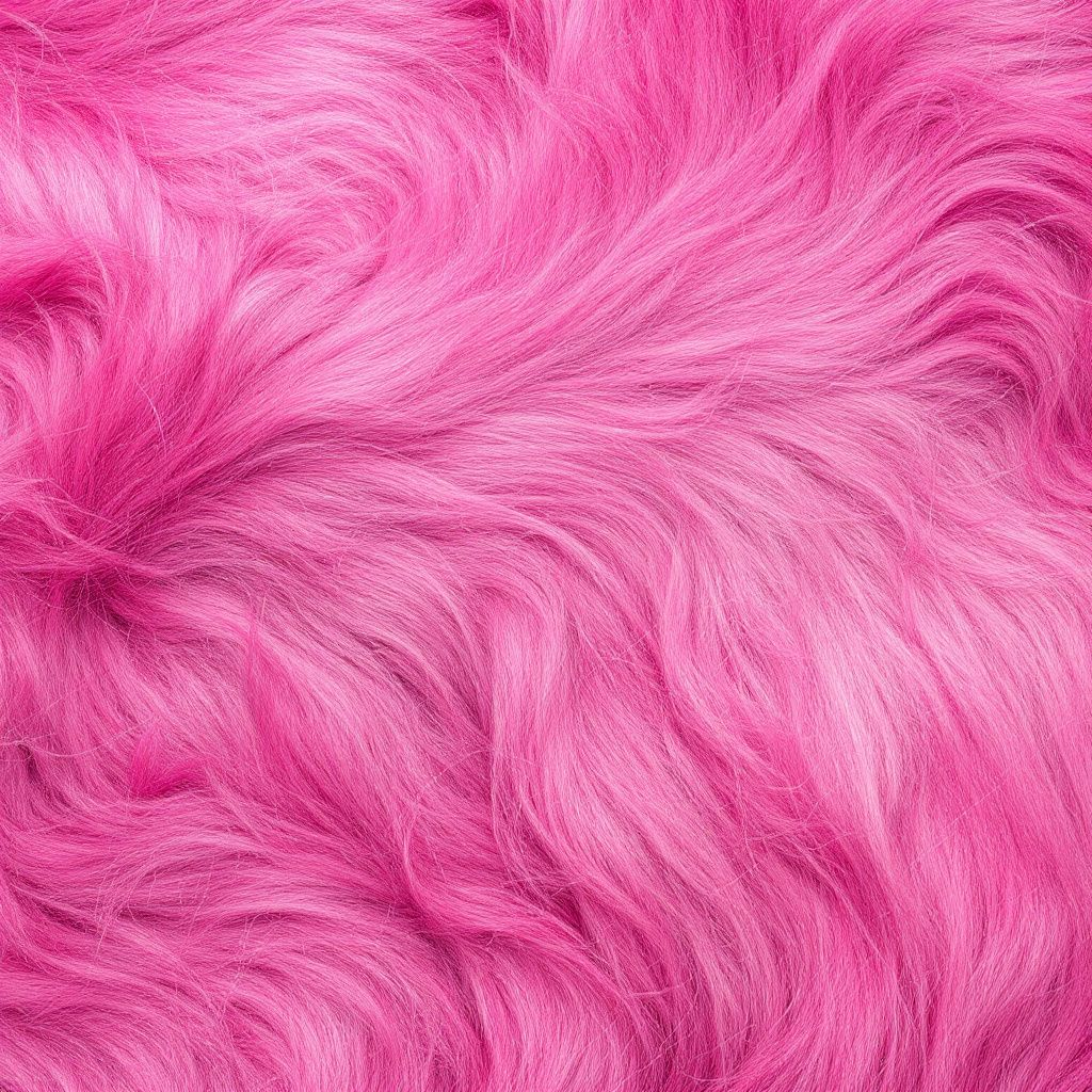 BUNTE Schaffell | Magenta | Echtes Lammfell |Teppich Deko | 120cm | Sitzauflage